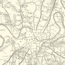 Vintage Cherokee National Forest Map 1939