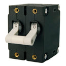 Egis A Series White Toggle Panel Mount Circuit Breaker - Dual Pole 50A