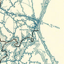 Vintage Map of Decatur County, Tennessee 1951