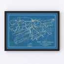 Vintage Map of Roane County, Tennessee 1930