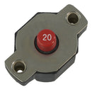 Egis 20A Push Button Circuit Breaker - Reset Only