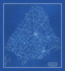 Vintage Map of McMinn County, Tennessee 1924