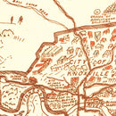 Vintage Map of Knox County, Tennessee 1937