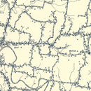 Vintage Map of Maury County, Tennessee 1951