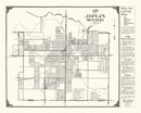 Vintage Map of Joplin, Missouri 1923