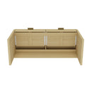 Grace - Office Desk With 2 Drawers - Oak by HouseOfZazla
