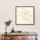 Vintage Map of Milwaukee, Wisconsin 1931