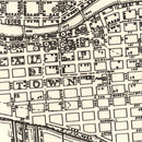 Vintage Map of Milwaukee, Wisconsin 1870