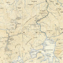 Vintage Yellowstone National Park Map 1882