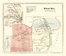 Vintage Map of Rocky Hill, Connecticut 1869