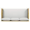 Claremont - 3 Seater Daybed Teak Acacia Wood Water Resistant Cushions