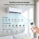 11500 BTU 115V Mini Split Air Conditioner and Heater Pump System Wifi Enabled by LJGDeals