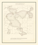 Vintage Map of Town of Tolland, Connecticut 1869