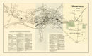 Vintage Map of Rockville, Connecticut 1869