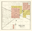 Vintage Map of Towns of Bolton and Andover, Connecticut 1869