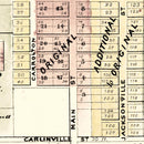 Vintage Map of White Hall, Illinois 1873