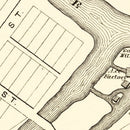 Vintage Map of Milesburg, Pennsylvania 1874