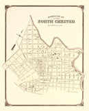 Vintage Map of North Chester, Pennsylvania 1875