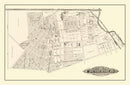 Vintage Map of Chambersburg, New Jersey 1875