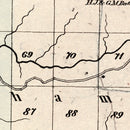Vintage Map of Greig Township, Lewis County, New York 1875