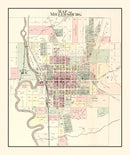 Vintage Map of Lewis Township, Lewis County, New York 1875
