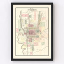 Vintage Map of Lewis Township, Lewis County, New York 1875
