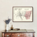 Vintage Map of Port Leyden Township, Lewis County, New York 1875