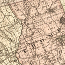 Vintage Map of Sullivan County, New York 1875