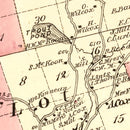 Vintage Map of Fremont Township, Sullivan County, New York 1875