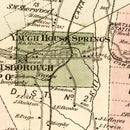 Vintage Map of Mamakating Township, Sullivan County, New York 1875