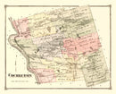 Vintage Map of Cochecton Township, Sullivan County, New York 1875