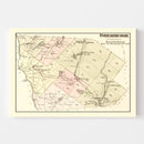 Vintage Map of Forestburgh Township, Sullivan County, New York 1875