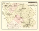 Vintage Map of Forestburgh Township, Sullivan County, New York 1875