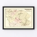 Vintage Map of Forestburgh Township, Sullivan County, New York 1875