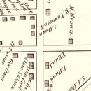 Vintage Map of Port Morris, New Jersey 1876