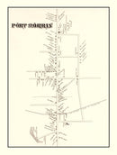 Vintage Map of Port Morris, New Jersey 1876