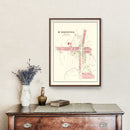 Vintage Map of Summerfield, Ohio 1876