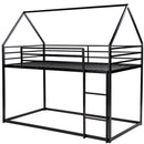 House Bunk Bed With Built In Ladder by HouseOfZazla
