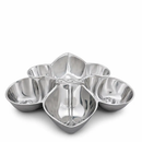 Fleur De Lis Serving Bowl 4 Compartment by Arthur Court Designs