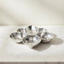 Fleur De Lis Serving Bowl 4 Compartment by Arthur Court Designs