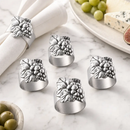 Grape Napkin Rings - set of 4 by Arthur Court Designs