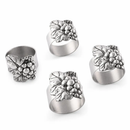 Grape Napkin Rings - set of 4 by Arthur Court Designs
