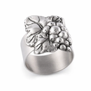 Grape Napkin Rings - set of 4 by Arthur Court Designs