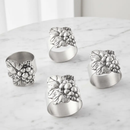 Grape Napkin Rings - set of 4 by Arthur Court Designs