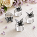 Butterfly Napkin Rings - set of 4 by Arthur Court Designs