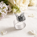 Butterfly Napkin Rings - set of 4 by Arthur Court Designs