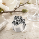 Magnolia Napkin Rings - set of 4 by Arthur Court Designs
