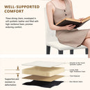 Dining Chairs With Ergonomic Buckle Backrest For Family Dining Rooms by Unique Piece Furniture