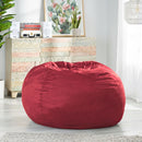 Comfortable High Density Shredded Foam Bean Bag Chair With Removable Cover by Unique Piece Furniture