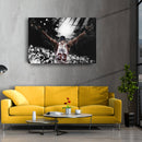 Patrick Ewing Canvas Art – Knicks Basketball Wall Decor